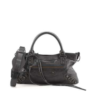 Balenciaga First Classic Studs Bag Leather