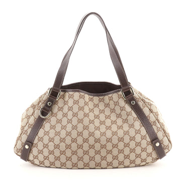 Gucci Abbey Shoulder Bag GG Canvas Medium