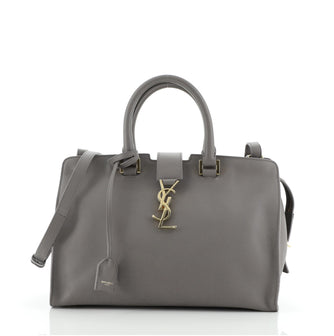 Saint Laurent Monogram Cabas Leather Small