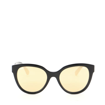Chanel CC Logo Butterfly Sunglasses Acetate