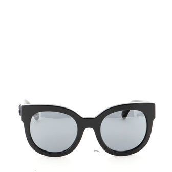 Chanel Baroque CC Wayfarer Sunglasses Acetate