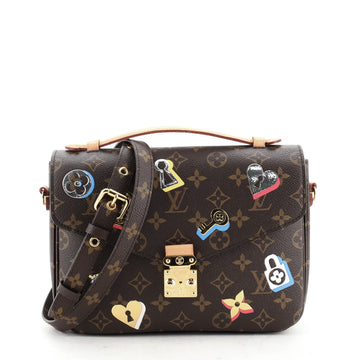 Louis Vuitton Pochette Metis Limited Edition Love Lock Monogram Canvas