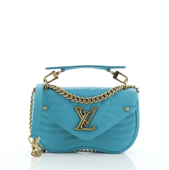 Louis Vuitton New Wave Chain Bag Quilted Leather PM