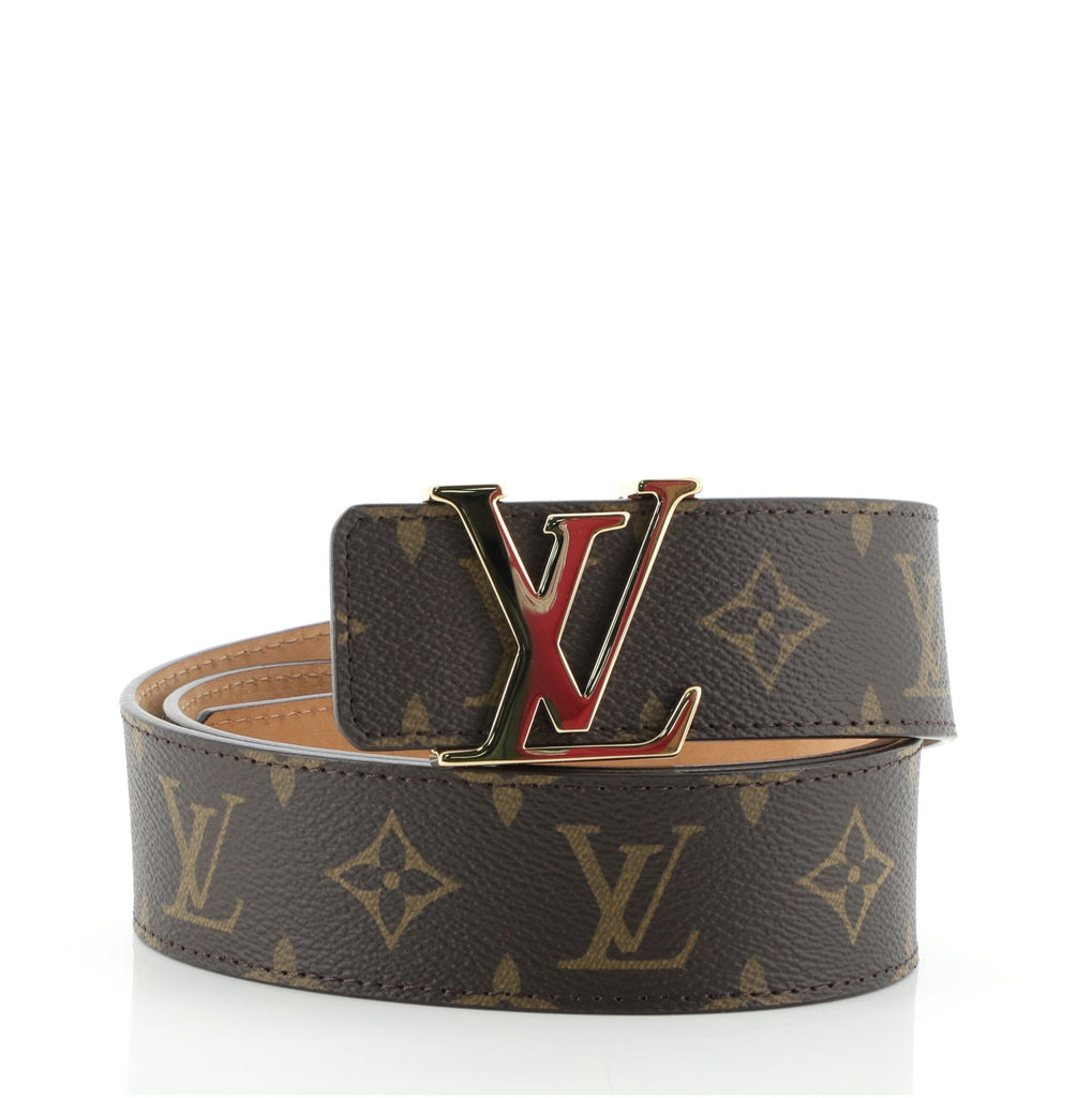 Louis Vuitton LV Initiales Belt Monogram Wide Brown 6228111