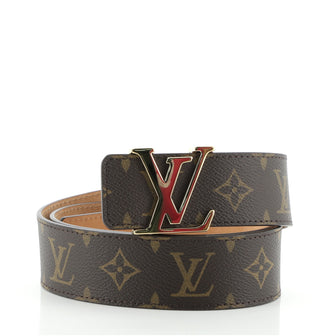 Louis Vuitton LV Initiales Belt Monogram Wide