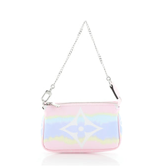 Louis Vuitton Pochette Accessoires Limited Edition Escale Monogram Giant Mini