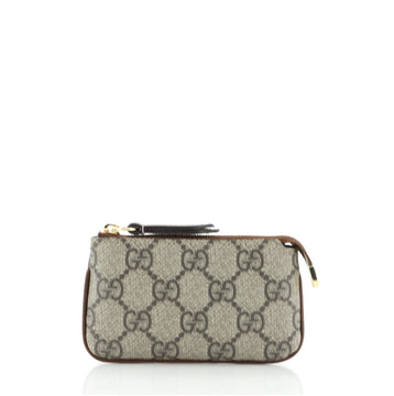 Gucci Key Pouch GG Coated Canvas