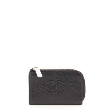Chanel Timeless Zip Key Pouch Caviar