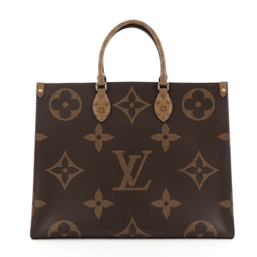 Louis Vuitton OnTheGo Tote Limited Edition Reverse Monogram Giant GM