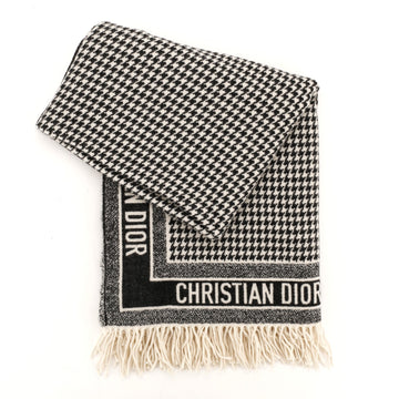 Christian Dior 30 Montaigne Blanket Houndstooth Cashmere and Wool