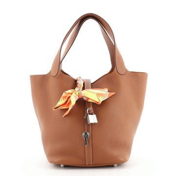 Hermes Picotin Lock Bag Clemence MM