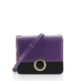 Bvlgari Signature Crossbody Bag Leather Small