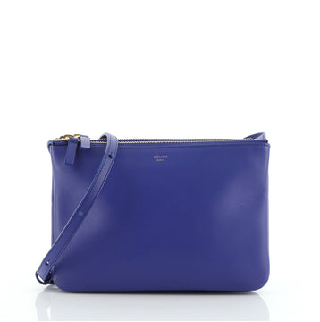 Celine Trio Crossbody Bag Leather Small