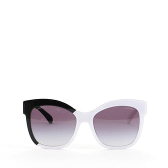 Chanel Bicolor CC Butterfly Sunglasses Acetate