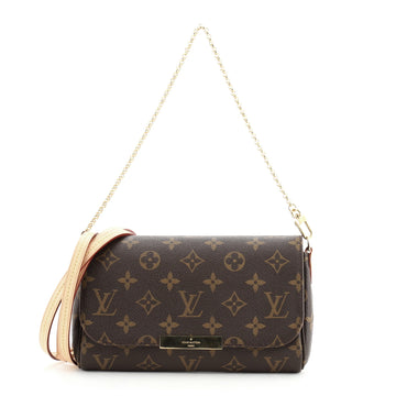 Louis Vuitton Favorite Handbag Monogram Canvas MM