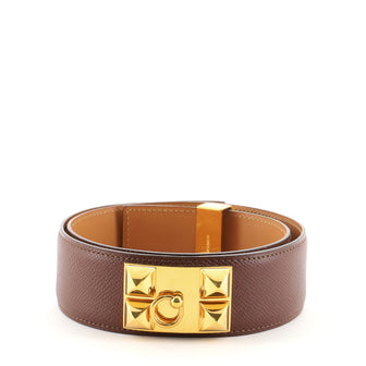 Hermes Collier de Chien Belt Leather Wide