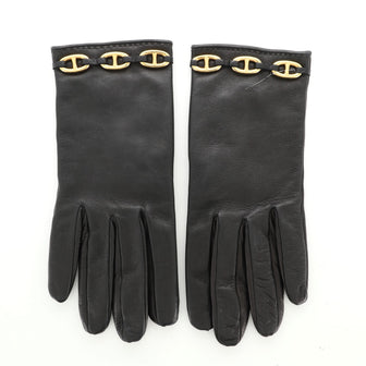 Hermes Chaine d'Ancre Gloves Lambskin