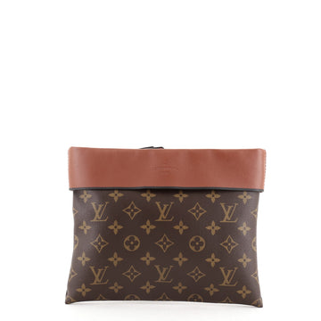 Louis Vuitton Tuileries Pochette Monogram Canvas with Leather
