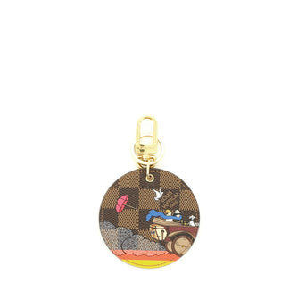 Louis Vuitton Charm and Key Holder Limited Edition Evasion Damier