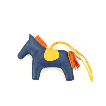 Hermes GriGri Rodeo Bag Charm Leather GM