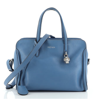 Alexander McQueen Padlock Zip Around Tote Leather Small