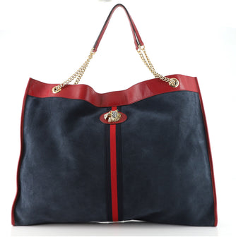 Rajah Chain Tote Suede XL