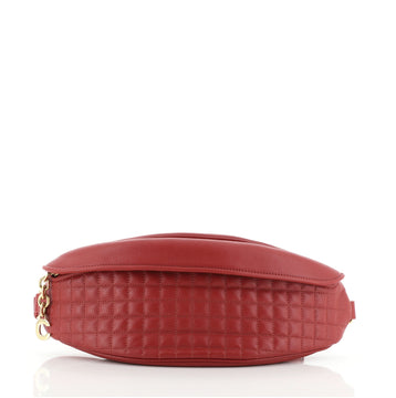 Celine C Charm Belt Bag Quilted Leather