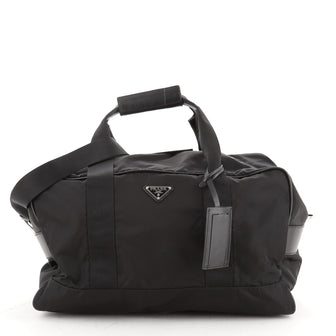 Prada Convertible Weekender Bag Tessuto Medium