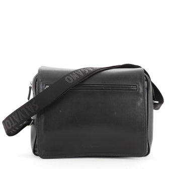 Salvatore Ferragamo Logo Flap Messenger Bag Leather Medium