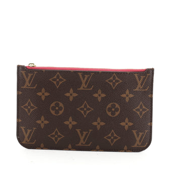 Louis Vuitton Neverfull Pochette Monogram Canvas Small