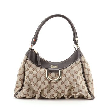 Gucci Abbey D-Ring Hobo GG Canvas Medium