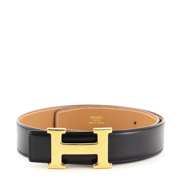 Hermes Constance Reversible Belt Leather Wide