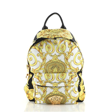 Versace Palazzo Medusa Backpack Printed Nylon Small