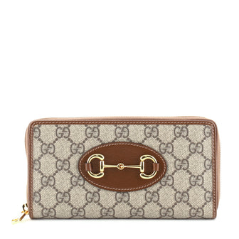 Gucci Ophidia Zip Around Wallet GG Coated Canvas
