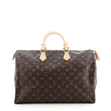 Louis Vuitton Speedy Handbag Monogram Canvas 40