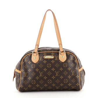 Louis Vuitton Montorgueil Handbag Monogram Canvas PM