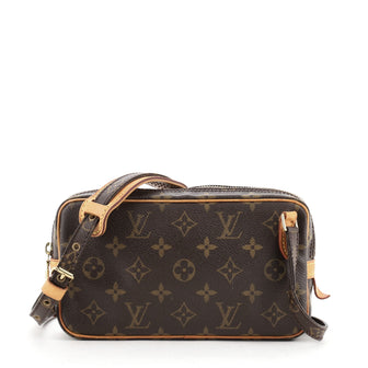 Louis Vuitton Pochette Marly Bandouliere Bag Monogram Canvas