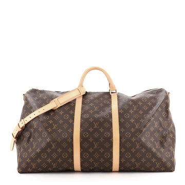 Louis Vuitton Keepall Bandouliere Bag Monogram Canvas 60