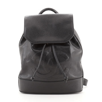 Chanel Vintage Timeless Flap Backpack Caviar Medium