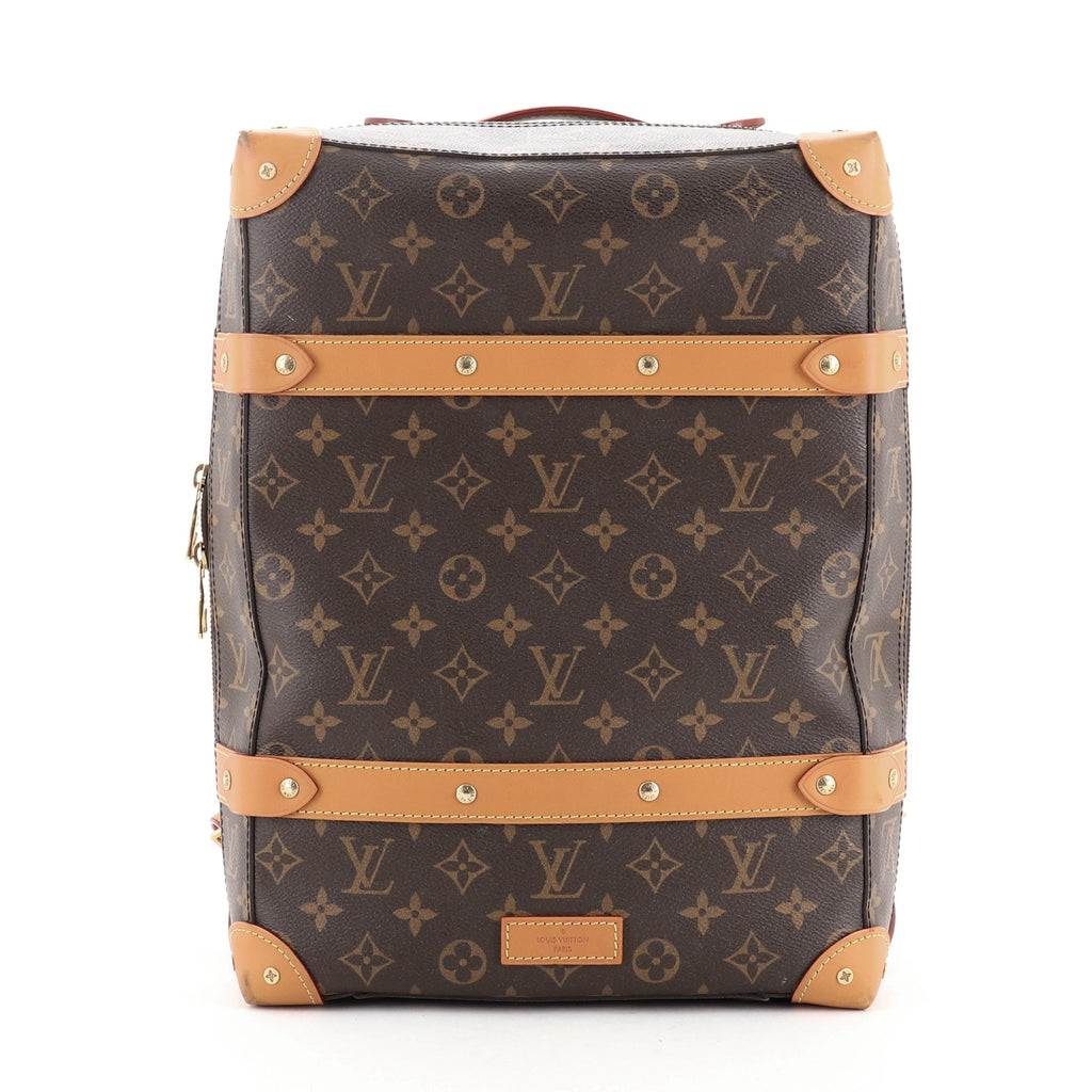 Louis Vuitton Soft Trunk Backpack Monogram Canvas PM Brown 625231
