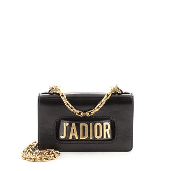 Christian Dior J'adior Flap Bag Leather Mini