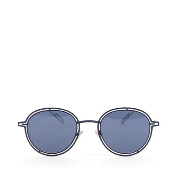 Christian Dior Homme Round Sunglasses Metal