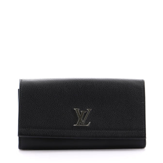 Louis Vuitton Lockme II Wallet Calfskin