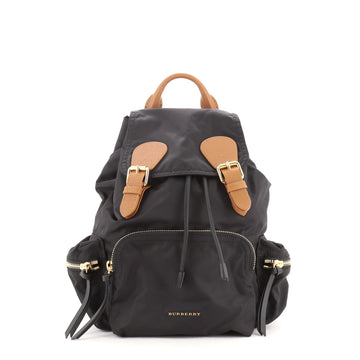Burberry Rucksack Backpack Nylon with Leather Medium