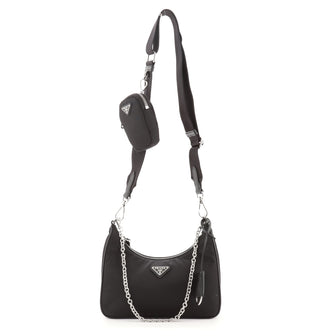 Prada Re-Edition 2005 Shoulder Bag Tessuto Small