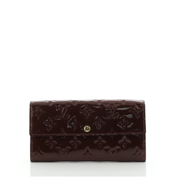 Louis Vuitton Sarah Wallet Monogram Vernis