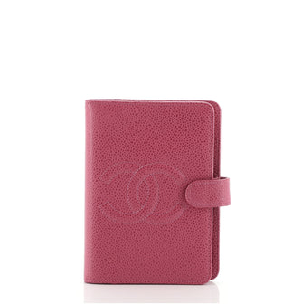 Chanel Timeless CC Ring Agenda Cover Caviar Mini