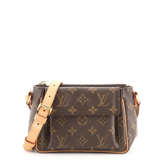 Louis Vuitton Viva Cite Handbag Monogram Canvas PM