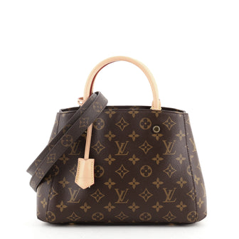 Louis Vuitton Montaigne Handbag Monogram Canvas BB