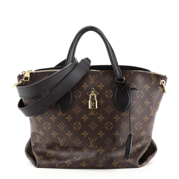 Louis Vuitton Flower Zipped Tote Monogram Canvas MM